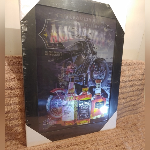 Jack Daniel 3D Hologram Picture Wrapped in Plastic - Picture 3 of 6